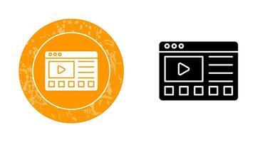 icono de vector de tutoriales en línea