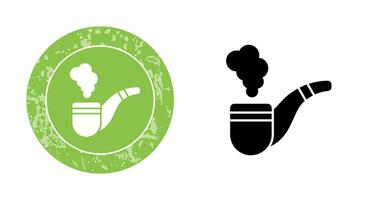 Smoke Pipe Vector Icon