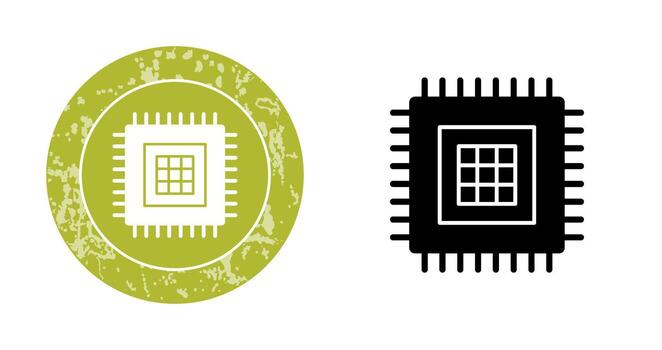 Processor Vector Icon
