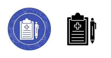 Medical Record Vector Icon