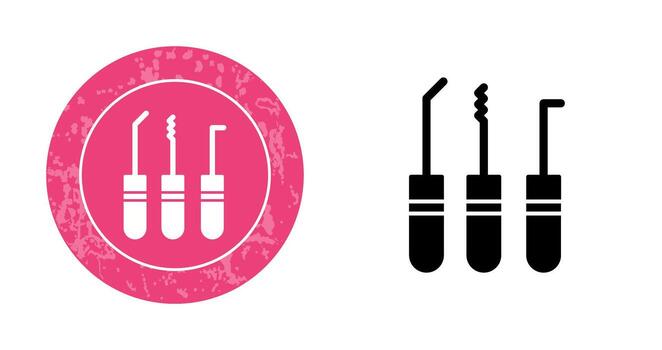 Lockpick Vector Icon