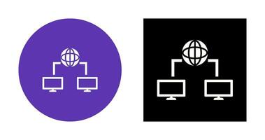 Unique Internet Connectivity Vector Icon