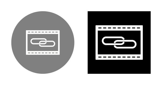 Unique Link Optimization Vector Icon