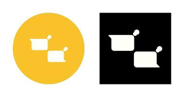 Unique Chatting Vector Icon