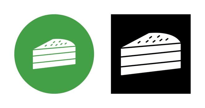 Cake Slice Vector Icon