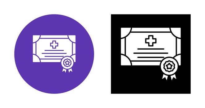 Certificate Vector Icon