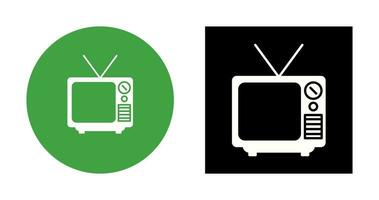 icono de vector de transmisión de televisión