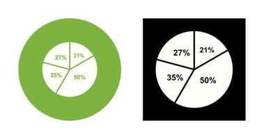 Pie Chart Vector Icon