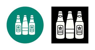 Beer Bottles Vector Icon