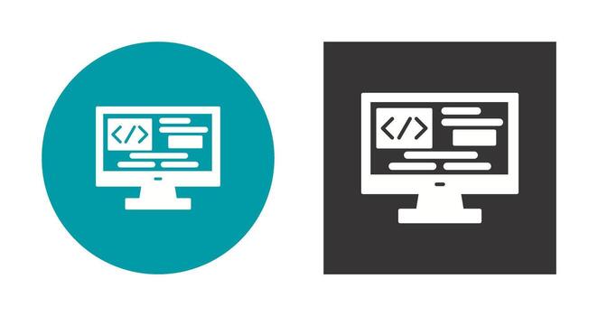 Coding Vector Icon