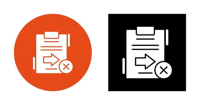 Send Failed Vector Icon