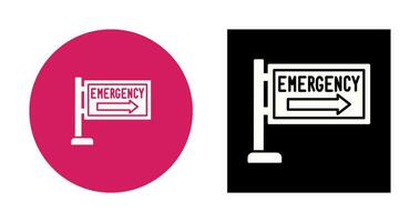 Emergency Sign Vector Icon