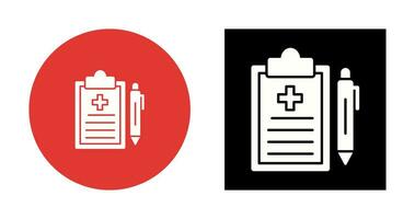 Medical Record Vector Icon