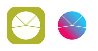 Pie Chart Analysis Vector Icon