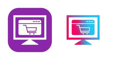 Ecommerce Website Vector Icon