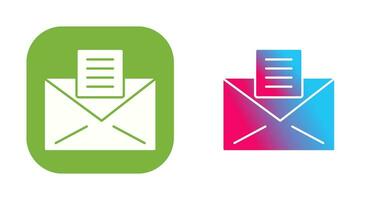 Email Documents Vector Icon