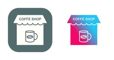 Coffee Shop Vector Icon