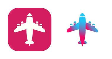 Flying Airplane Vector Icon