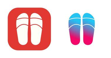 Slippers Vector Icon