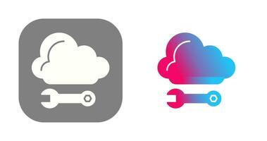 Cloud Computing Vector Icon