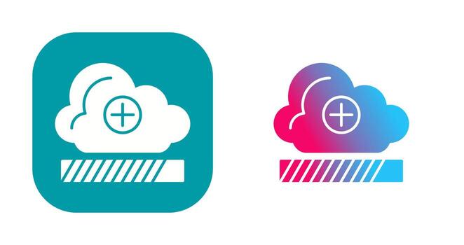 icono de vector de carga