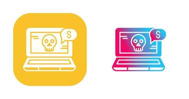 Online Fraud Vector Icon