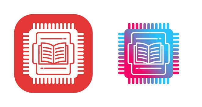 icono de vector de cpu