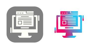 Blog Vector Icon