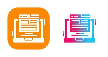 Layout Vector Icon
