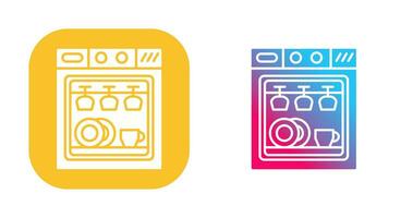 Dishwasher Vector Icon