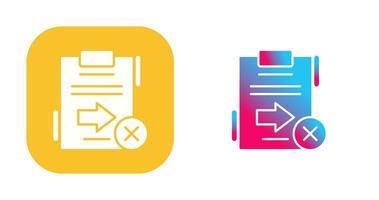 Send Failed Vector Icon