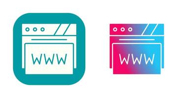 Web Browser Vector Icon