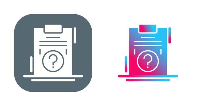 Question Vector Icon