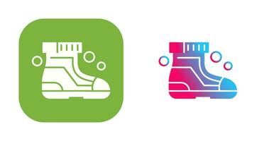 Ski Boots Vector Icon