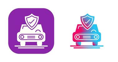 Car Protection Vector Icon