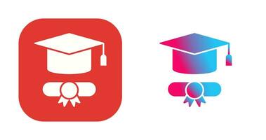 Graduation Hat Vector Icon