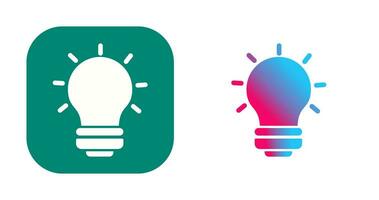 Light Bulb Vector Icon