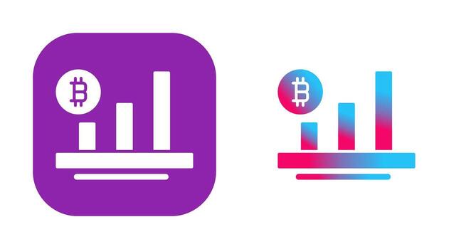 icono de vector de gráfico