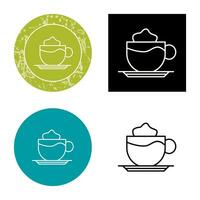 Latte Vector Icon