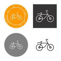 icono de vector de bicicleta