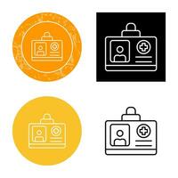 Id Card Vector Icon