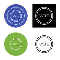 Vote Link Vector Icon