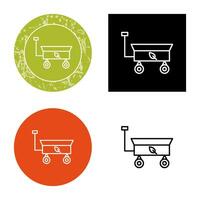 Garden Cart Vector Icon