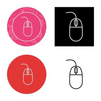 icono de vector de ratón