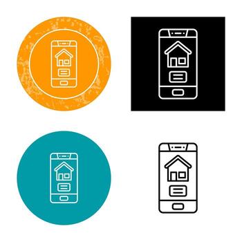 icono de vector de aplicación