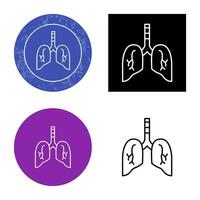 Lung Vector Icon