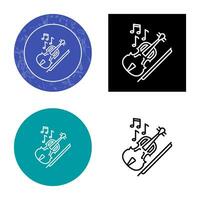 Violin Vector Icon