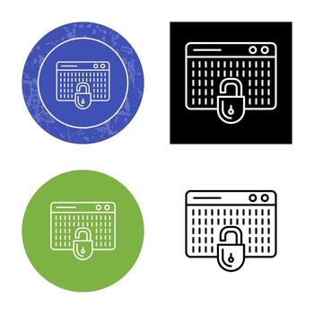 icono de vector de piratería