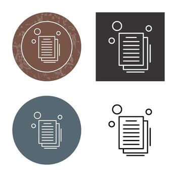 Document Vector Icon