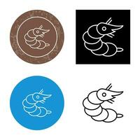 Shrimp Vector Icon